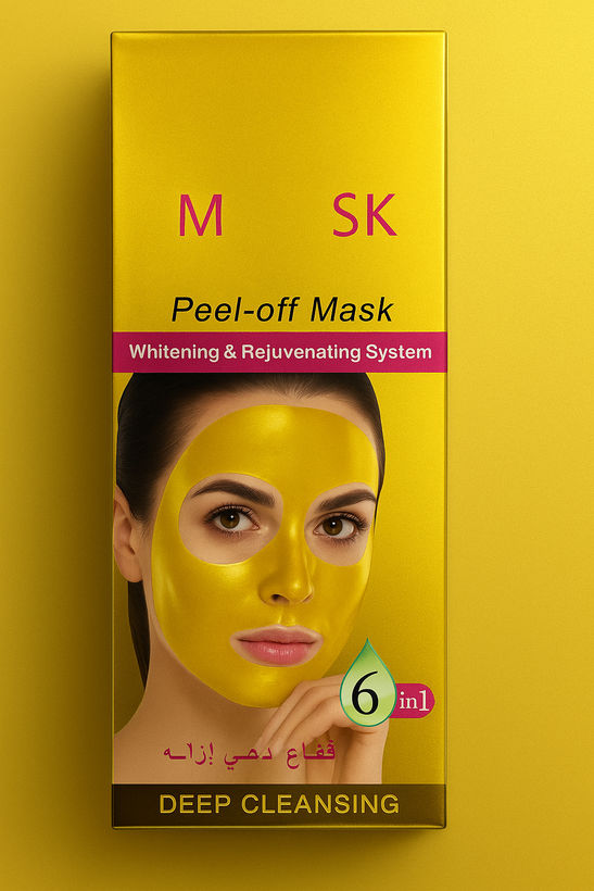 ماسک صورت طلا BoLuoSen | پاکسازی عمیق و تقویت کلاژن