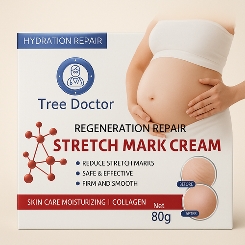 کرم رفع ترک پوستی Tree Doctor حجم 100ml، مناسب ترمیم و آبرسانی پوست خشک و آسیبدیده