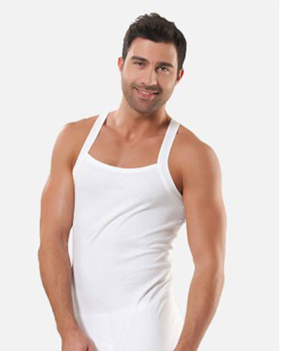 زیرپوش یقه خشتی مردانه نخی مناسب لباس رسمی