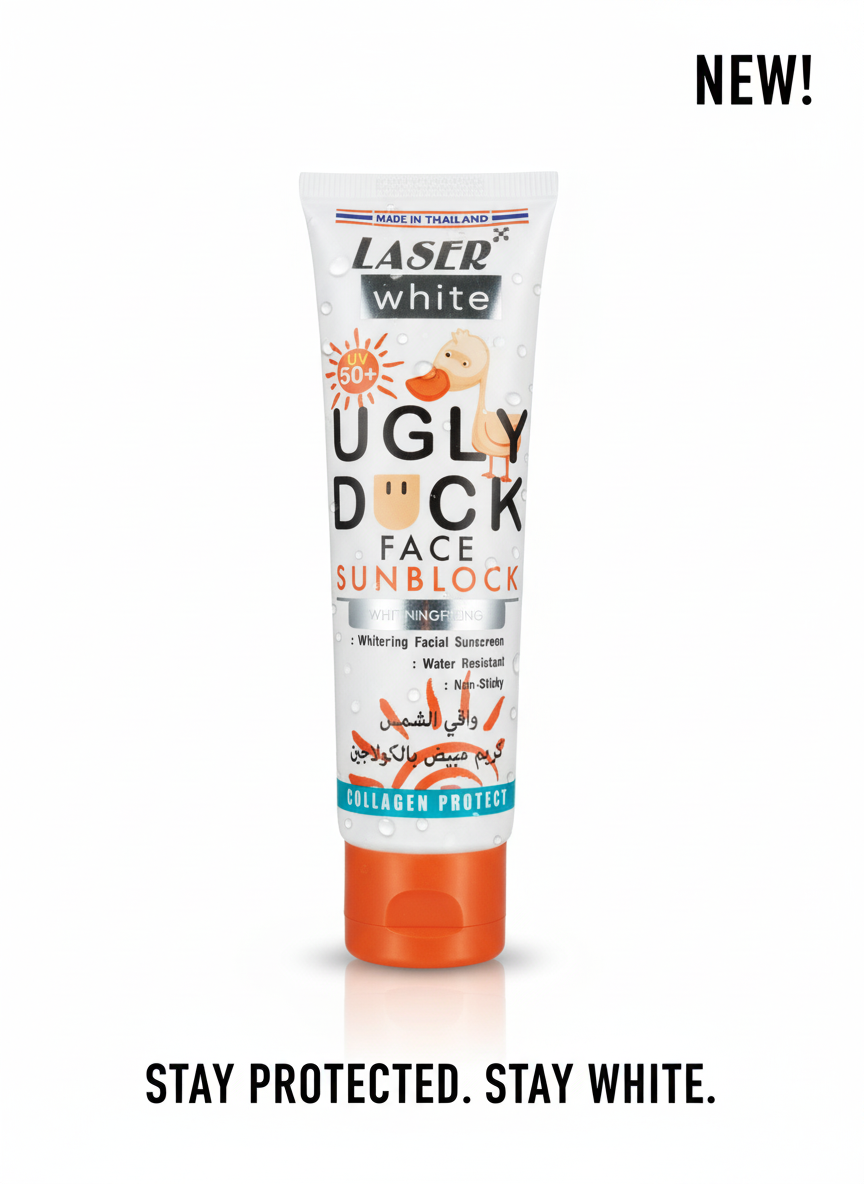 خرید کرم ضد آفتاب Ugly Duck SPF ۵0 | روشن‌کننده، ضد آب و مناسب انواع پوست