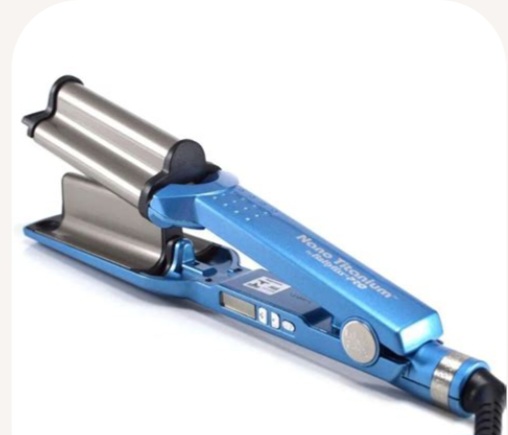 فرکننده موی BaBylissPRO Deep Waver با صفحات Nano Titanium و دمای ۲۱۰ درجه، مناسب موج‌دهی حرفه‌ای مو.