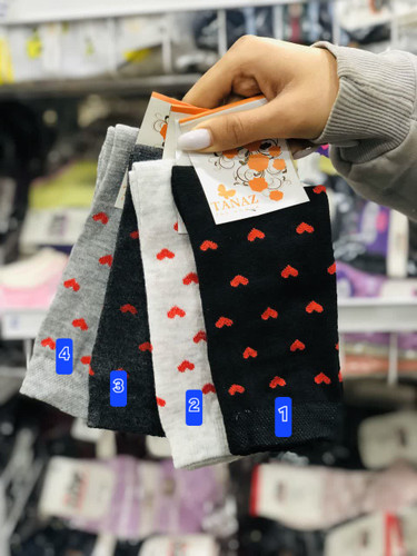 جوراب زنانه ساقدار طرحدار