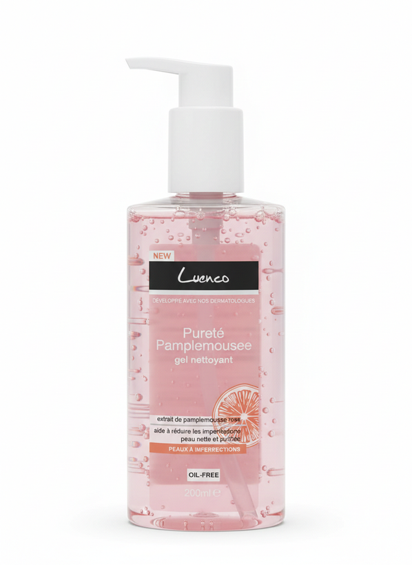 ژل شستشوی گریپفروت LUENCO پاکسازی عمیق | ضدجوش