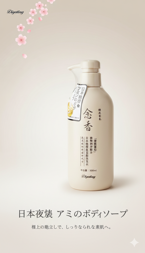 شامپو آمینواسید شکوفه گیلاس با خاصیت پاککنندگی ملایم و آبرسانی عمیق. این شامپو با فرمولاسیون ژاپنی باعث درخشندگی، نرمی و خوشبو شدن طولانیمدت موهای شما میشود. مناسب انواع مو