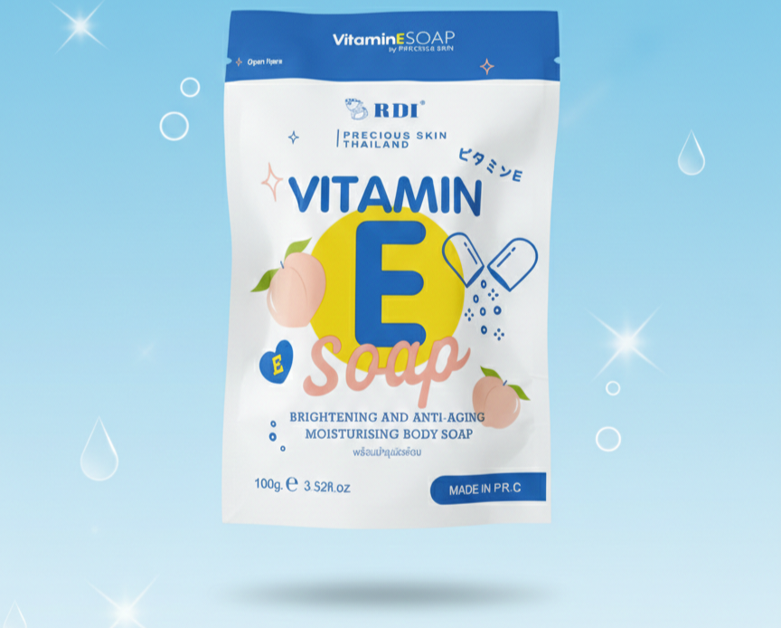 ​صابون ویتامین E و گلوتاتیون برند Precious Skin (مدل RDI) – ۱۰۰ گرم