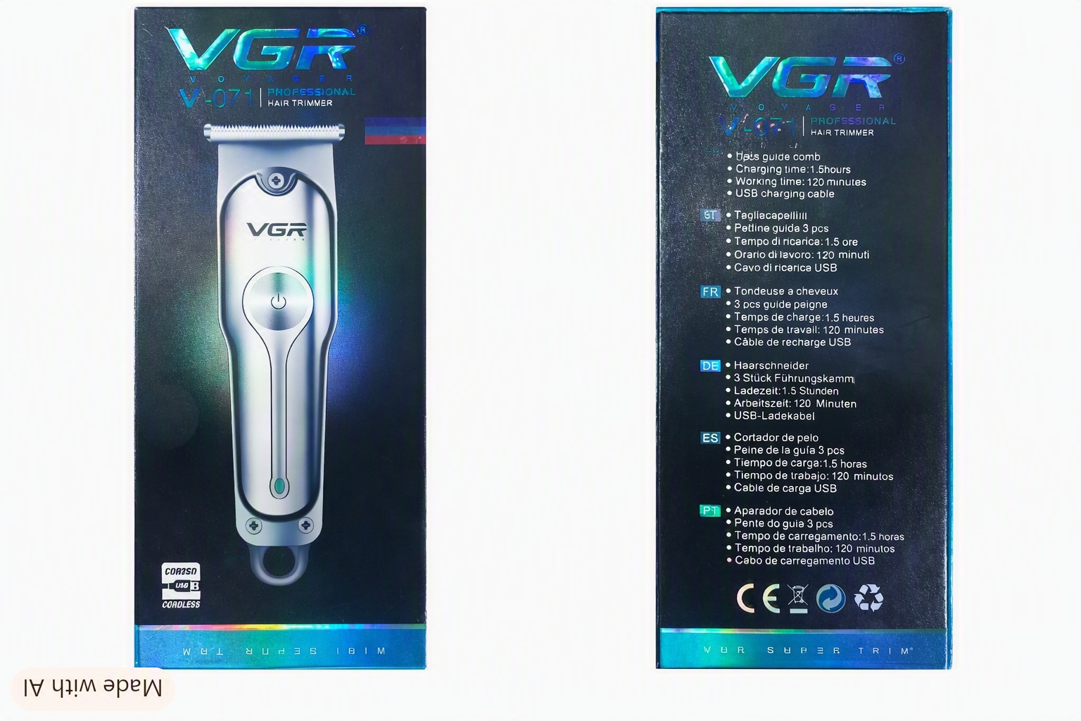 ماشین اصلاح VGR V-071 |