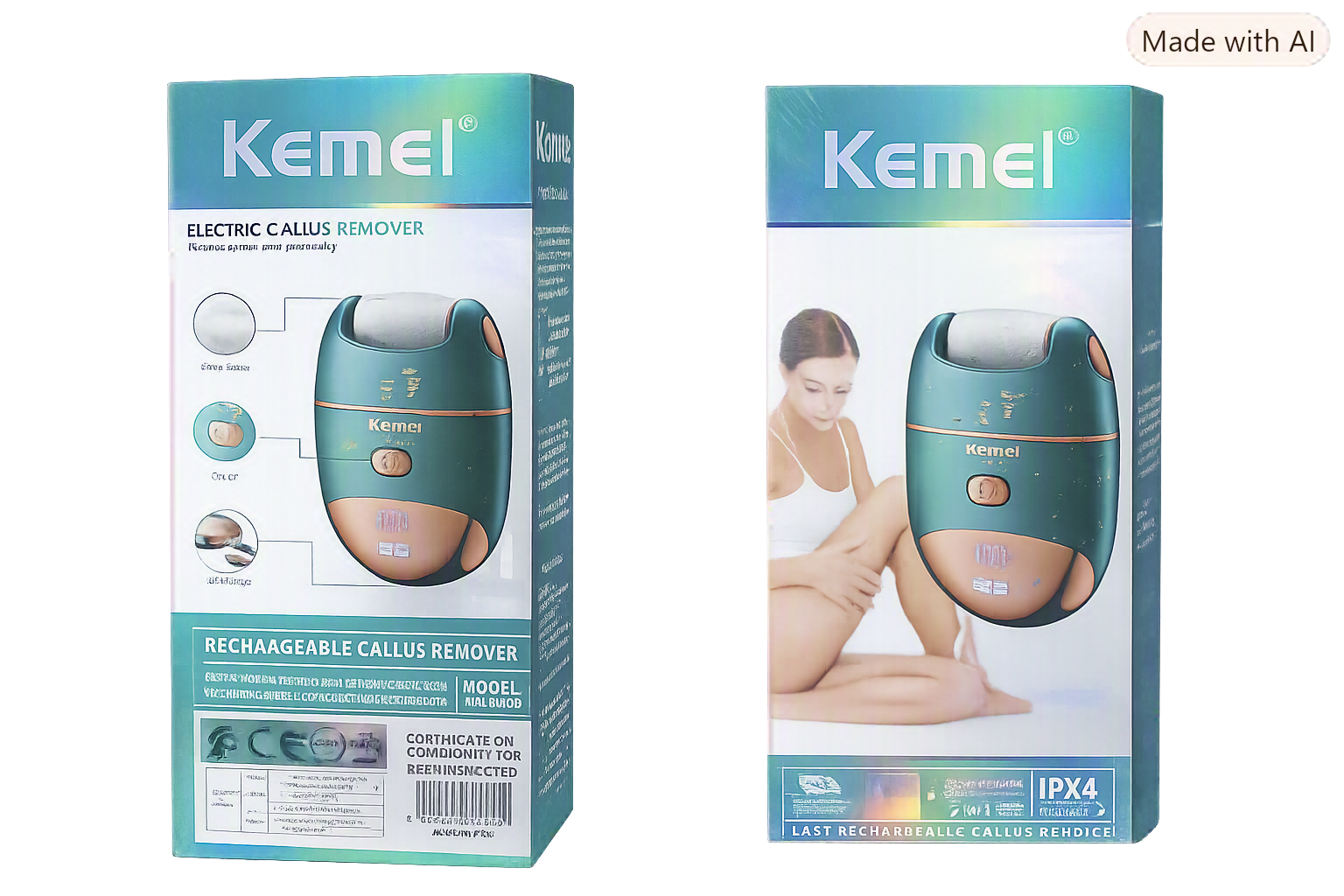 سوهان برقی پا Kemei KM-6865