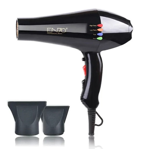 سشوار حرفهای ENZO مدل EN-8860B با موتور AC و فناوری سرامیک