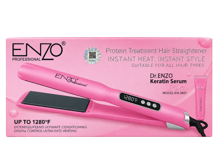 اتو مو پروتئینه درمانی ENZO Professional مدل EN-3501 با کنترل دیجیتال