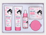 ست مراقبت از پوست کوجیک اسید و ساکورا Kojic Acid Sakura