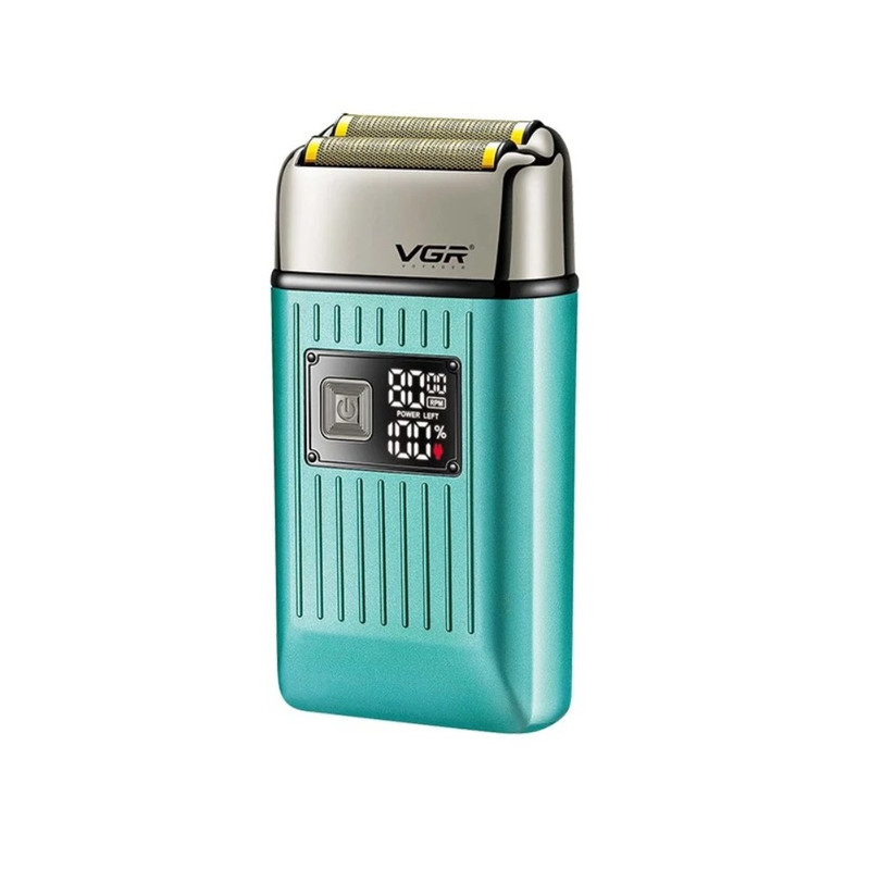 ماشین اصلاح فویلی مردانه VGR V-357 با باتری 1400 میلی‌آمپر و استاندارد IPX6